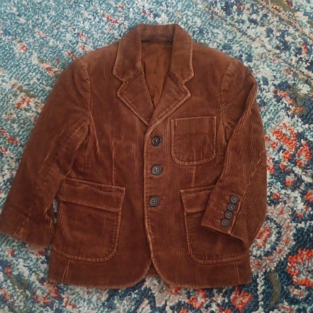 Polo Ralph Lauren brown corduroy suit jacket/ sport coat